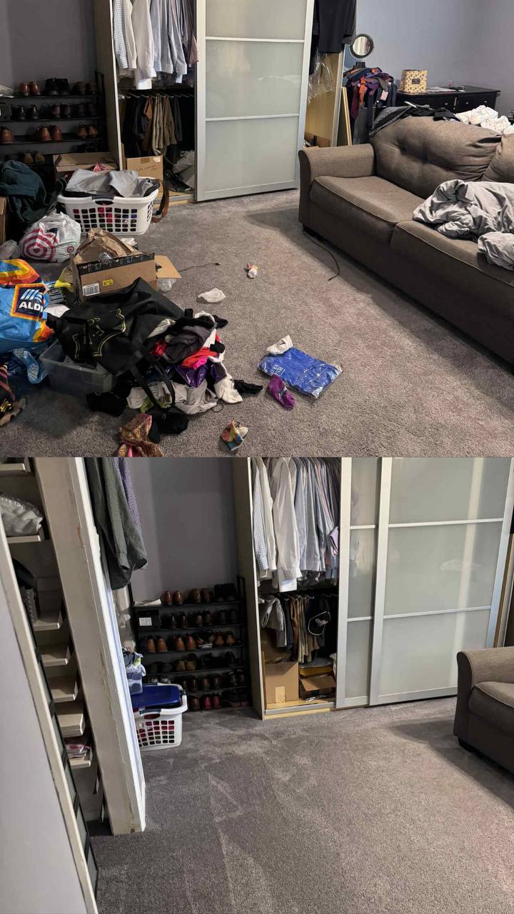 Clean and tidy room